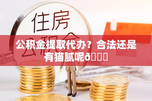 香港岛公积金提取代办？合法还是有猫腻呢😏