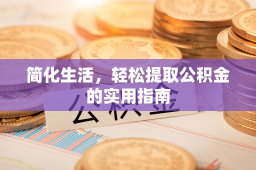 香港岛简化生活，轻松提取公积金的实用指南